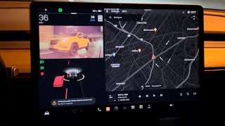 Tesla Blind Spot Camera Warning Detection