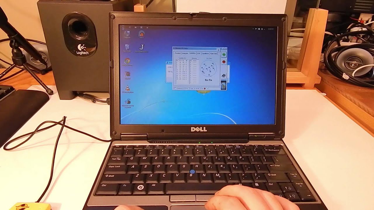 A Look At A Dell Latitude D430 Youtube