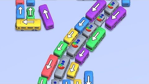 Bus crazy Traffic Jam Puzzle Level 37 Solution Walkthrough