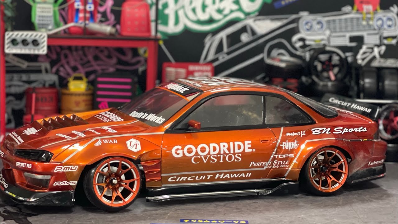 #RC DRIFT　Pandora RC/PAB-3209/NISSAN シルビア(S14後期)BLS (BN-Sports)