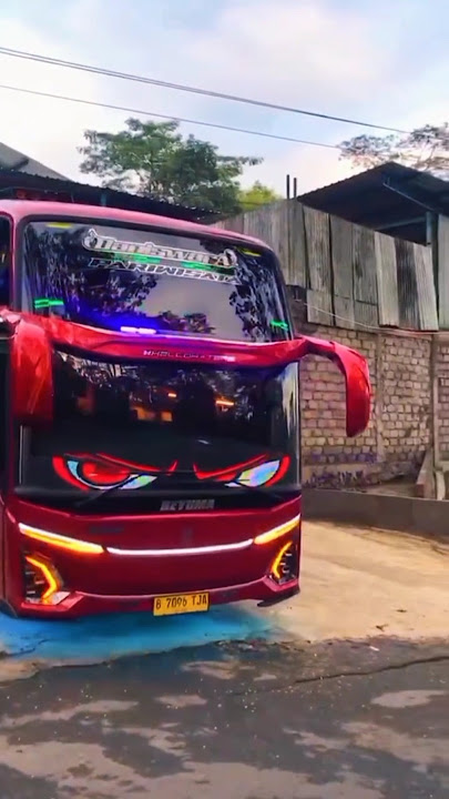 Lampu strobo mata bus beyuma trans .waa.. keren🤩 #busbasuri #basuri #strobomata #mobilbasuri