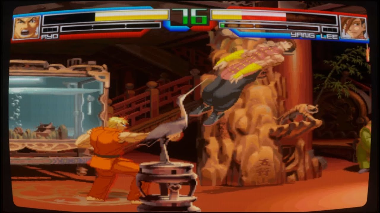 Mugen Fighting Jam Collision between Universes [Ryo Vs Yang] YouTube