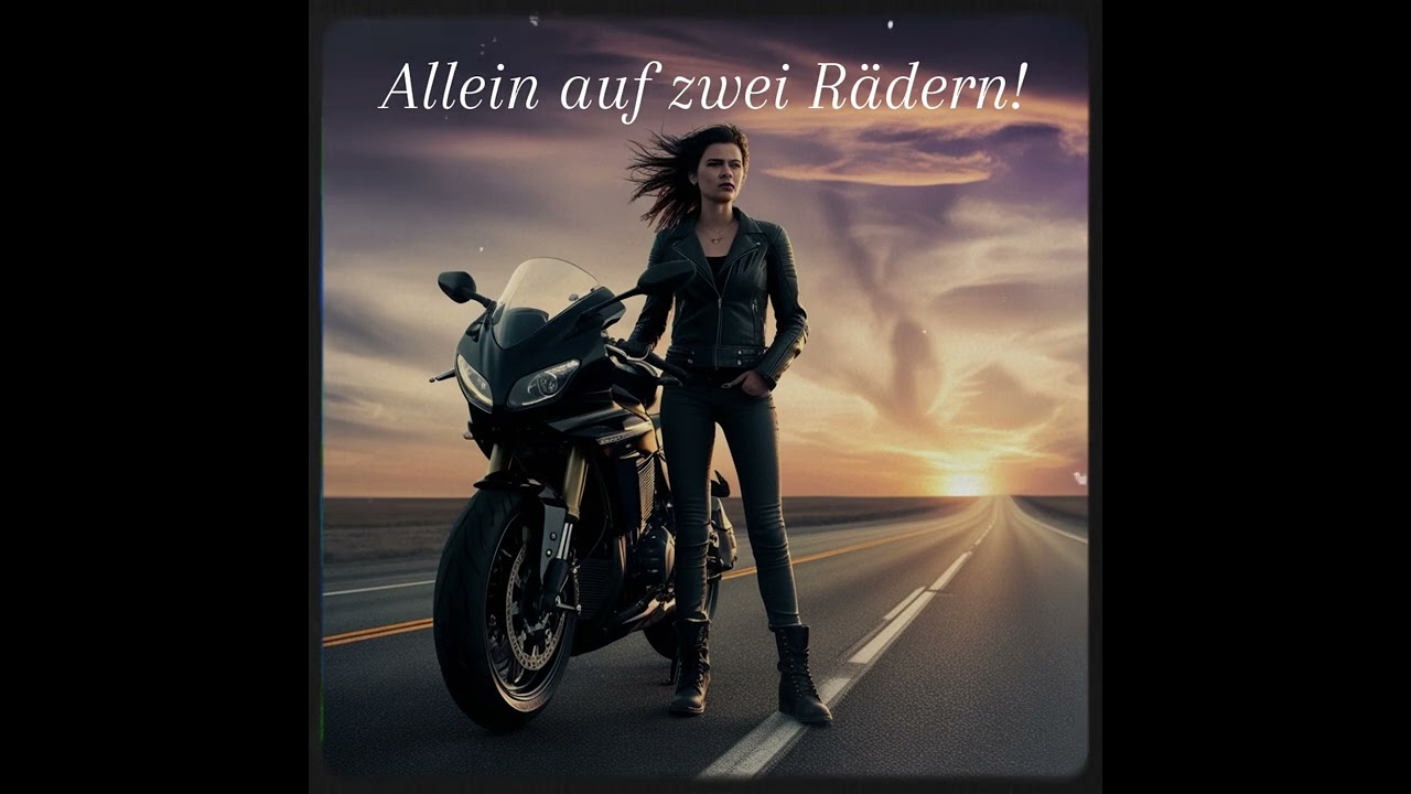 Allein auf zwei Rädern
