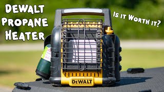 Dewalt 20VG Rechargeable Propane Space Heater For Tailgaiting, Camping, and More!