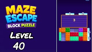 Maze Escape Level 40 Walkthrough