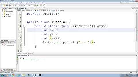 Beginning Java Tutorial: 12 Mathematical Operators: Addition, Subtraction, and Multiplication