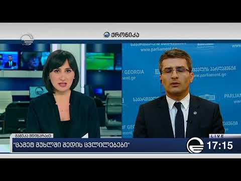 მამუკა მდინარაძე ჩართვით ქრონიკაში
