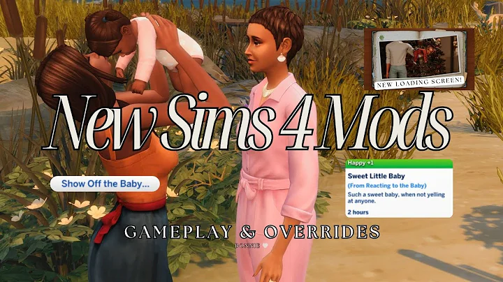New Must-Have Sims 4 Mods [Gameplay + Overrides] + Links!