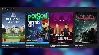 2026 - Juegos gratis de Epic para Juanito IV (PC y Android)