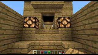 My first Redstone Creation in Minecraft : 1.2.4 working fence gate elevator! Leave a like and subscribe for a tutorial ! Inspired by Seth 