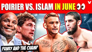 Daniel Cormier and Ben Askren REACT to Dustin Poirier vs. Islam Makhachev in June | Funky & Champ