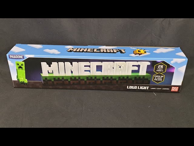 Paladone Lampara En Forma De Logo Minegraft | Lider
