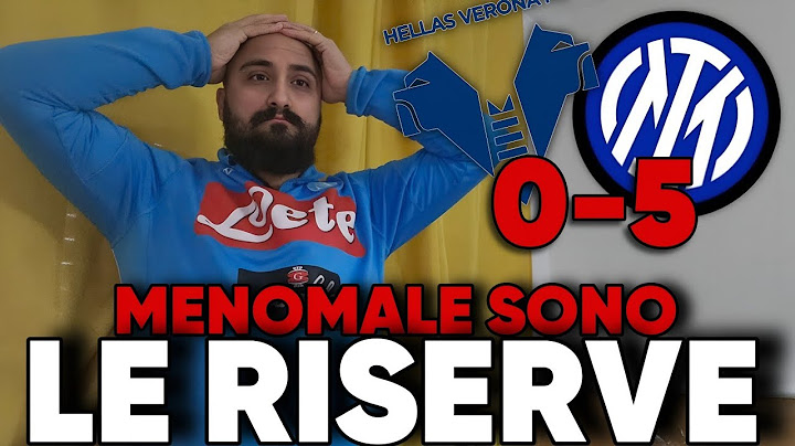 VERONA INTER 0-5 😱  SONO SENZA PAROLE , 41 MINUTI DI GRANDE CALCIO