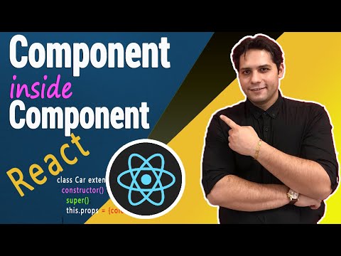 Component inside Component - React Tutorials 2022 with simple examples