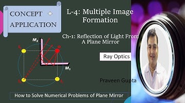 L-4 Multiple Image Formation | Reflection | Ch-1 Plane Mirror | Ray Optics | NEET | JEE | Class XII