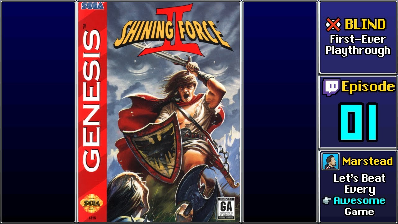 ▶️ Start Playthrough - Shining Force 2 [Blind] (Episode 1)