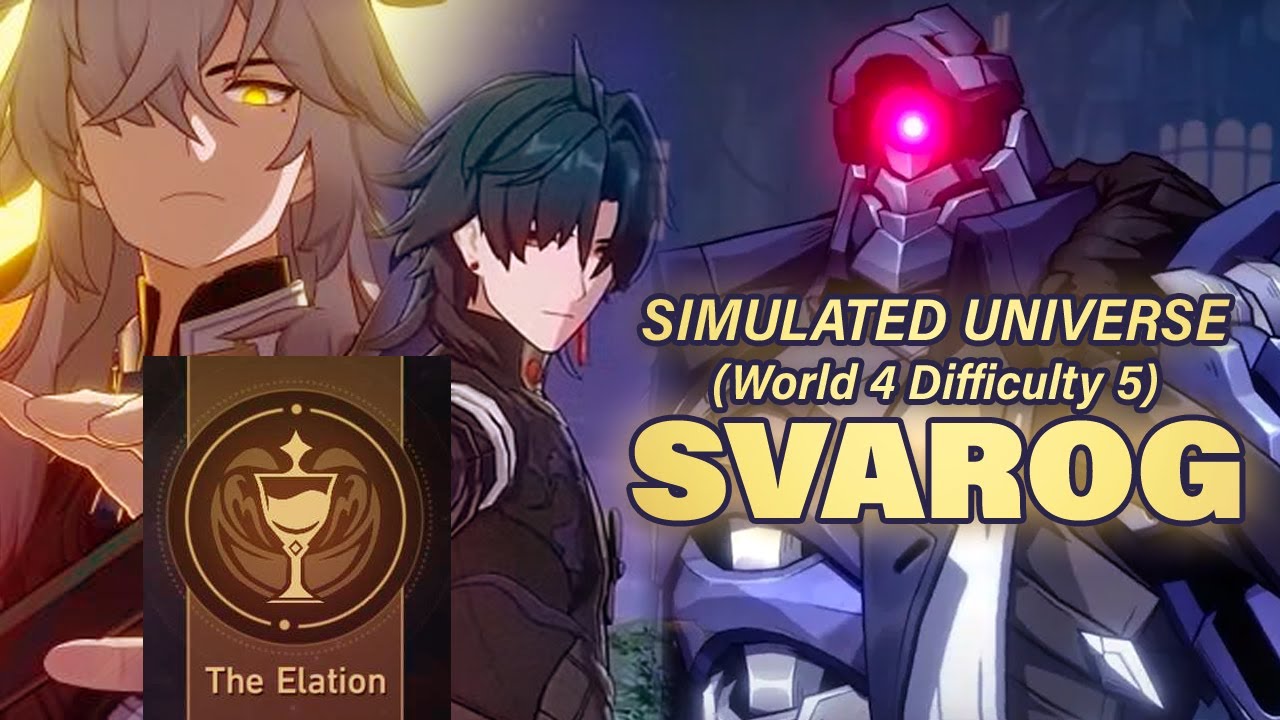 (HSR SU) Jing Yuan and Blade w/ Path of Elation against Svarog