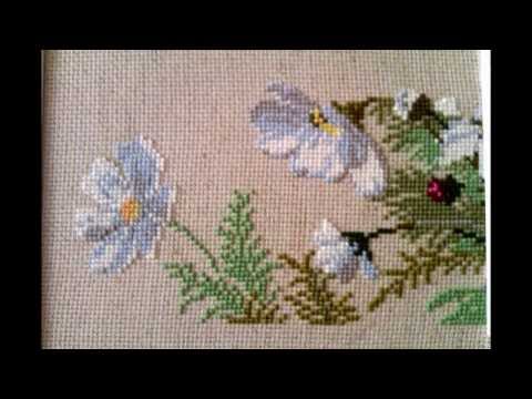 7. Вышивка крестиком. Процесс. Riolis 583