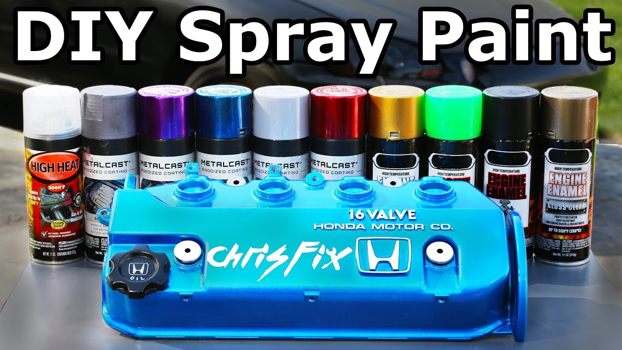 ⁣How to PROPERLY Spray Paint (Valve Covers and Engine Parts)