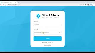1. Cara login , ganti password dan logout di panel hosting directadmin