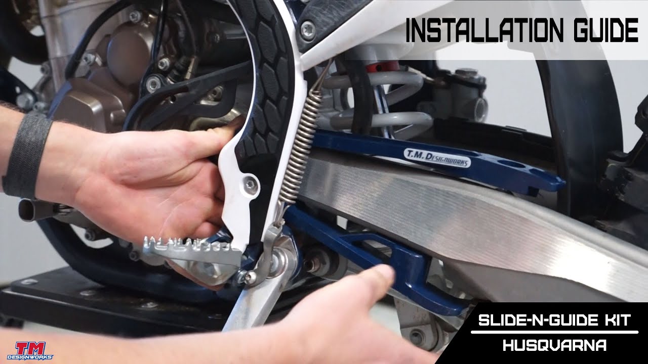 TM Designworks Slide-N-Guide Kit | How-To Install | 2022 Husqvarna FX35
