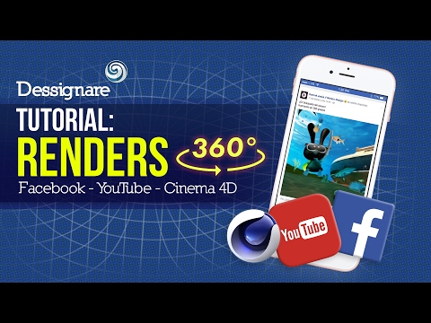 Como crear renders 360 en Cinema 4D | TUTORIAL