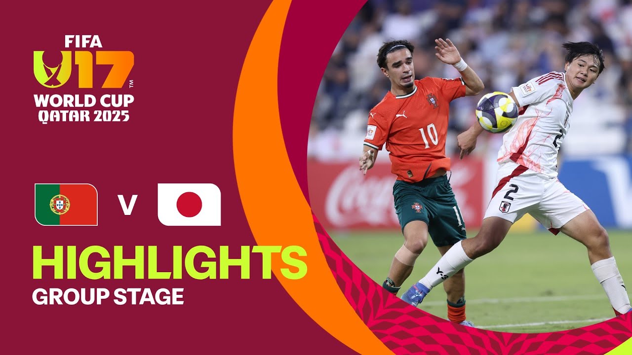 Portugal vs Japan Highlights | FIFA U-17 World Cup Qatar 2025