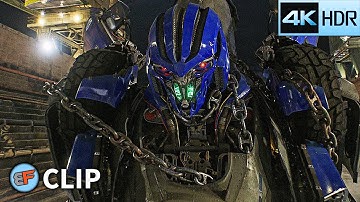 Bumblebee vs Dropkick - Final Fight Scene | Bumblebee (2018) 4K HDR Movie Clip