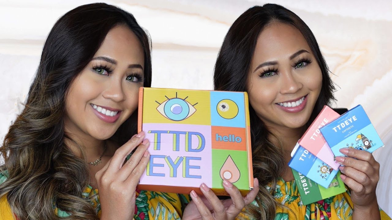 TTDEYE Contacts Review 2022 | Unboxing| Try-On Haul