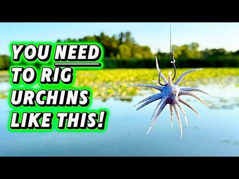 This Urchin Rig Fixes EVERY Problem! (Catch more fish, save money, and stop gut hooking bass!)