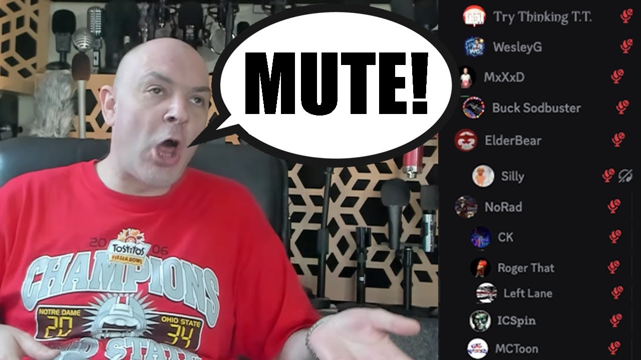 Flat Earther Mutes to 