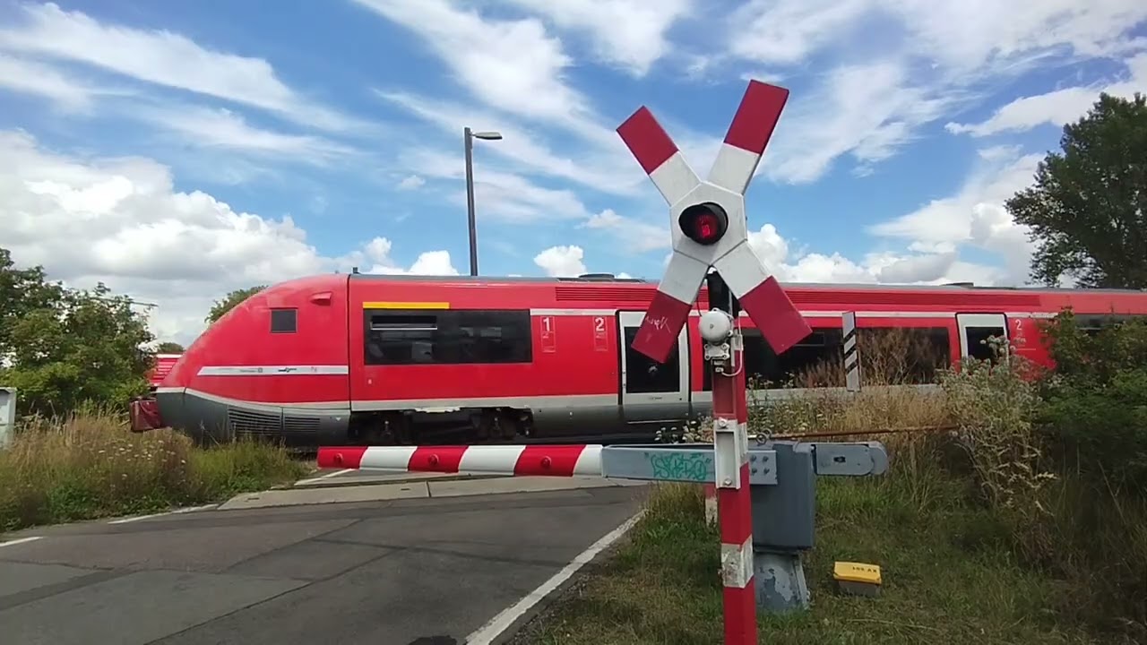 Alten Bahnübergang beim Mühlweg in Erfurt