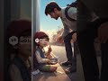 مزےدار سین! بچہ اور بھکاری کی مزاحیہ گفتگُو 😂 #funny #viral #shorts