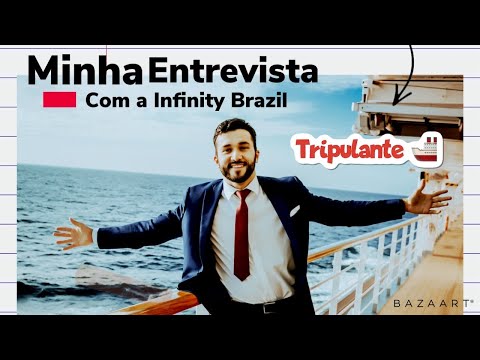 Minha Entrevista em Inglês com a Infinity Brazil. #tripulante #navios #vendas