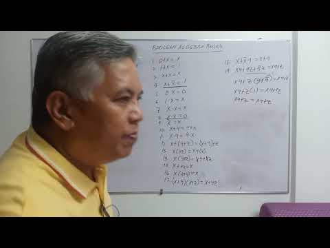 LESSON 3.5 BCA141 BOOLEAN ALGEBRA EX 1