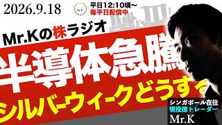 【半導体急騰】シルバーウィーク前、どうする？！リスク管理の考え方