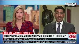 Ro Khanna on CNN's At This Hour with Kate Bolduan discussing how the White House can lower prices
