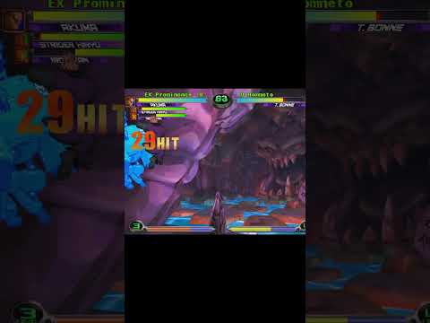 MvC2: EX Prominence - Strider Orbs Tag Akuma to Tatsu Infinite to Tenma to Orbs 61 hit Combo 2.28.26