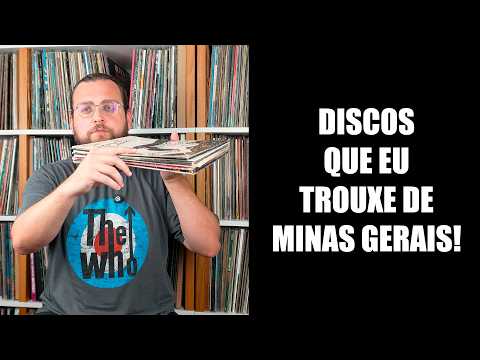 DISCOS QUE EU TROUXE DE MINAS GERAIS!