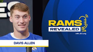 Davis Allen On His First NFL Season, Rookie Class, Family Of Athletes & More | Rams Revealed