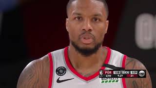 TRAIL BLAZERS at NETS   FULL GAME HIGHLIGHTS   August 13, 2020