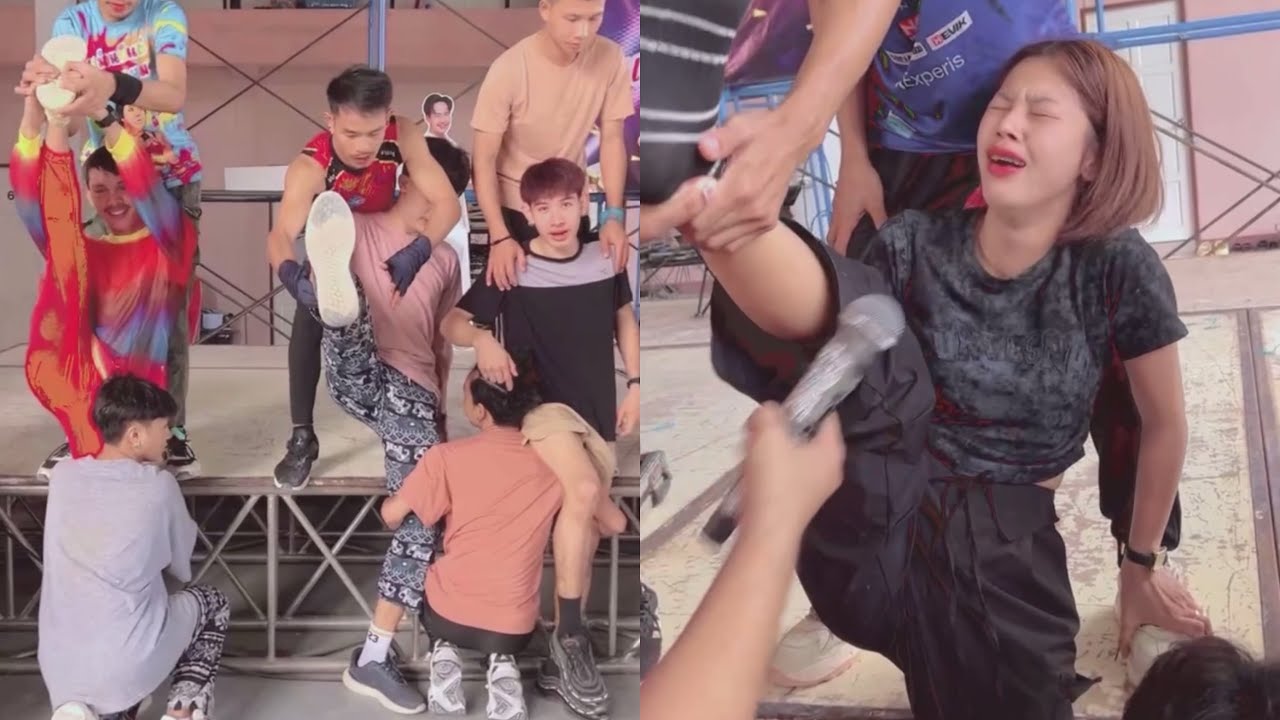 แดนซ์ระเบียบวาทะศิลป์ วอร์มยืดเส้นร่างกายก่อนลงท่าเต้นแต่ละเชต