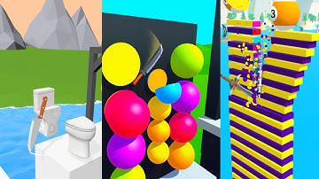 Slice It | Slice All | Slicer Knife - All Levels Gameplay Android, iOS