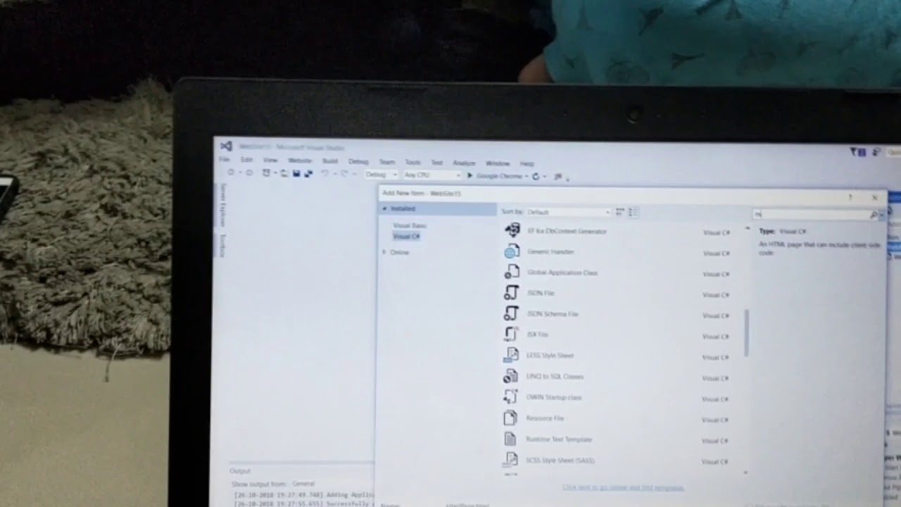 How to create Master Page for website on Asp.net using C# - YouTube