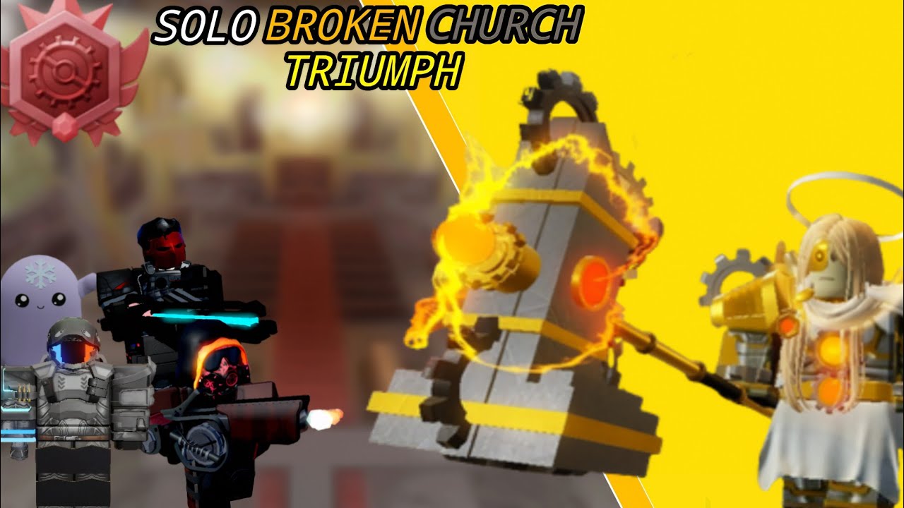 Solo Broken Church | SCP Tower Defense