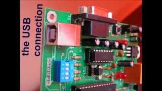 VC++ software to test the USB port communications of 18F2550 microcontroller with USB Stack screenshot 3