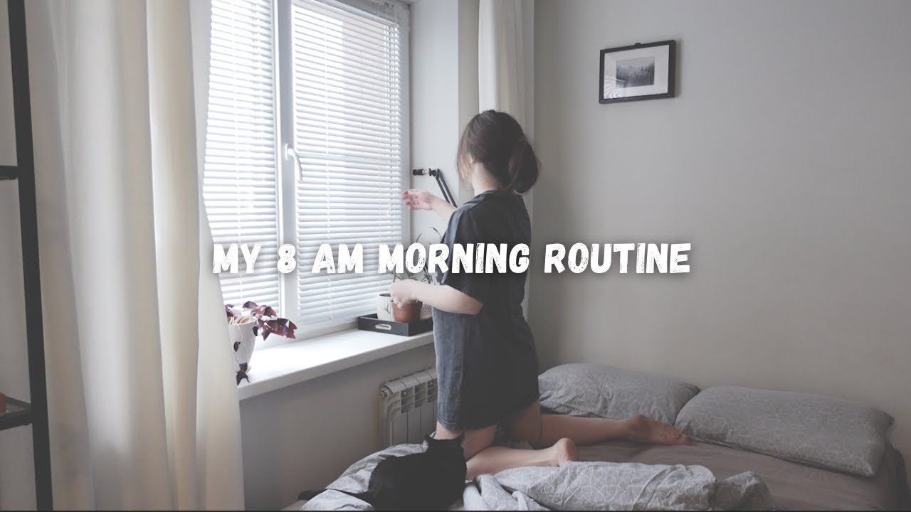8 AM WINTER MORNING ROUTINE | Aesthetic Morning Routine No Talking | 7 ...