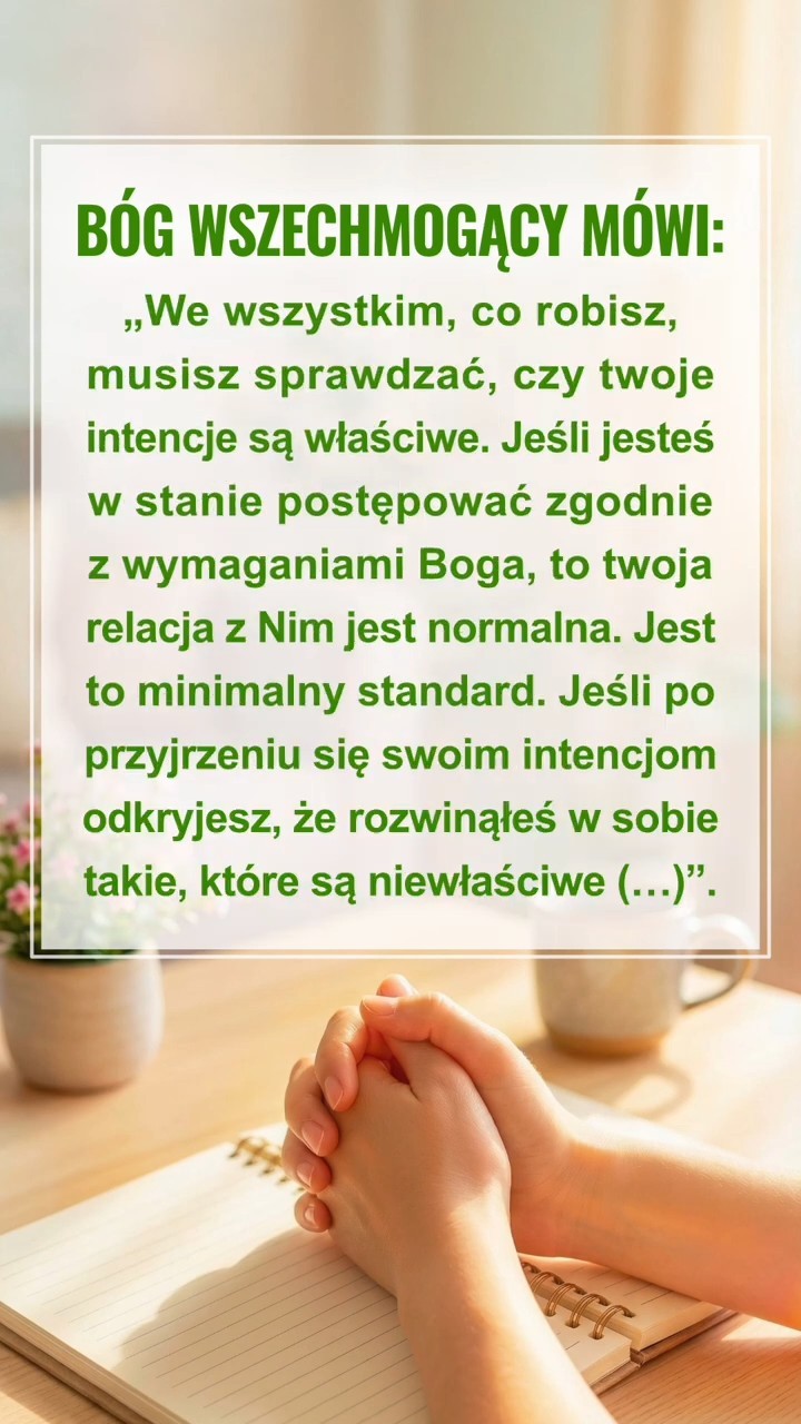 Wycisz się przed obliczem Boga, Czytaj Jego słowa