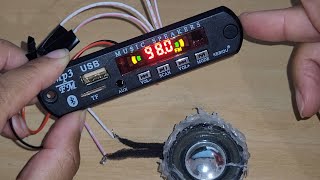 How To Install Bluetooth Mp3 Card On Speaker