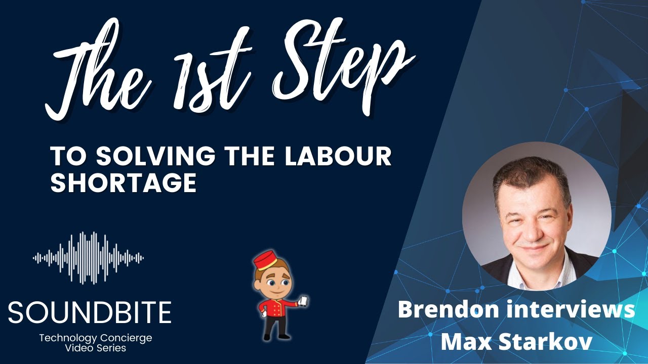 The 1st Step to Solving The Labour Shortage - YouTube